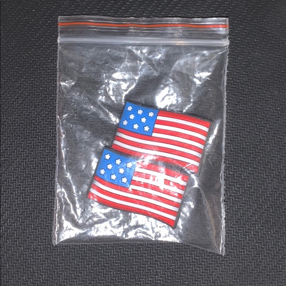 American flag croc jibbitz